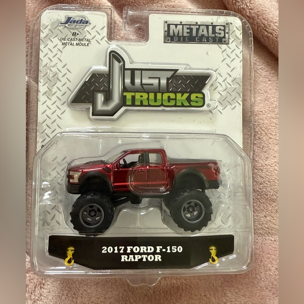 Jada Just Trucks 2021 Ford F150 Raptor Red Die Cast